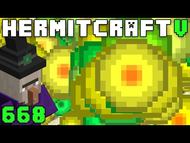 Hermitcraft V 668 Looting Witch Farm, XP Overload!