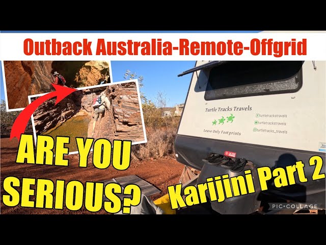 EXTREME Adventures Travelling OUTBACK AUSTRALIA -Dangerous TRAILS! Karijini Real Vanlife Adventures
