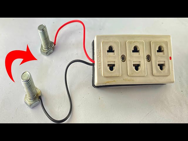 Awesome Free Electricity Energy With Magnet Use Big Bolt