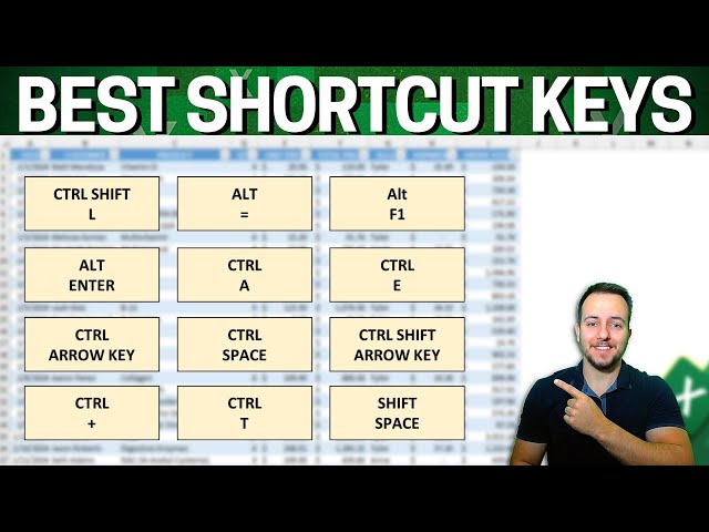 Helpful Microsoft Excel Shortcut Keys to Save Time and you Should Know!