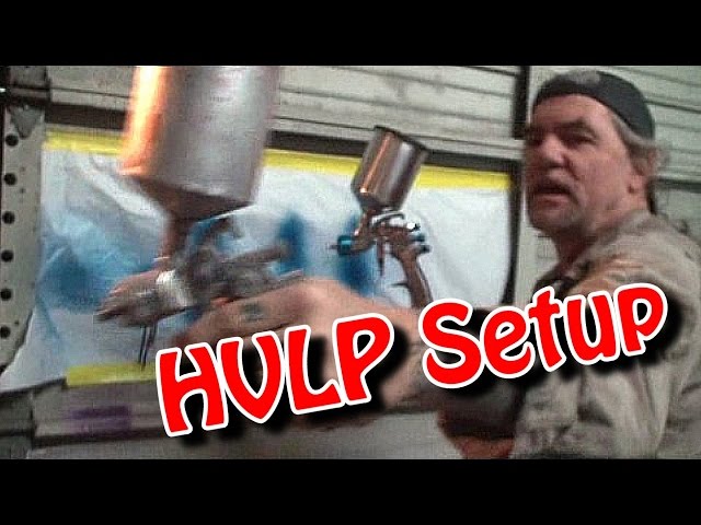 "How To Paint A Car"-By Yourself-Part 13-"HVLP Spray Gun Setup Instructions And Use"