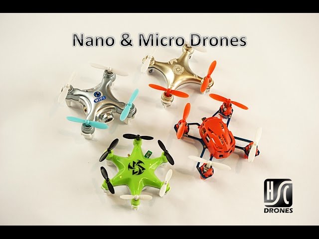 Half Chrome Drones: Nano and Micro Drone Comparison