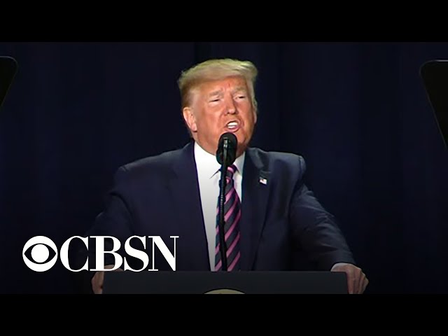Trump speaks at National Prayer Breakfast after acquittal in impeachment trial