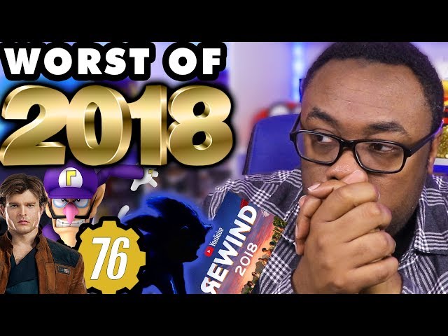 WORST OF 2018 (Movies, Games, Geek) - Black Nerd Rants