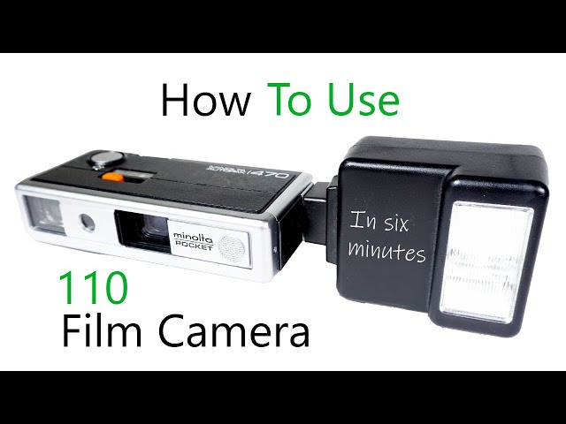 How To Use Minolta Autopak 110 Film Pocket Camera