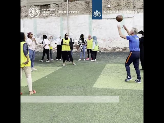 ILO PROSPECTS: teaching life skills through football and women setting a new social norm in Egypt.