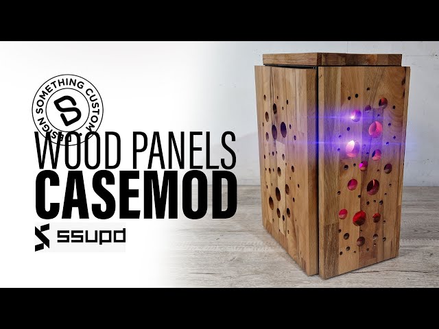 Wood Case Panels Case Modding |  by Design Something