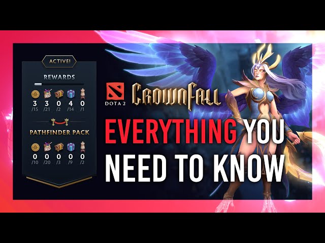 Crownfall: How to Unlock All Items, Arcanas & More | Complete Dota 2 Crash Course