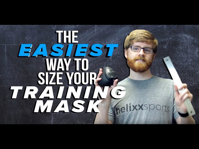 The EASIEST way to accurately size your Training Mask 3.0!