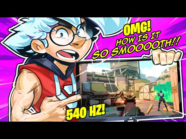 UNBOXING & DESTROYING RANKED ON MY *NEW* 540HZ MONITOR !!! | SEN TenZ