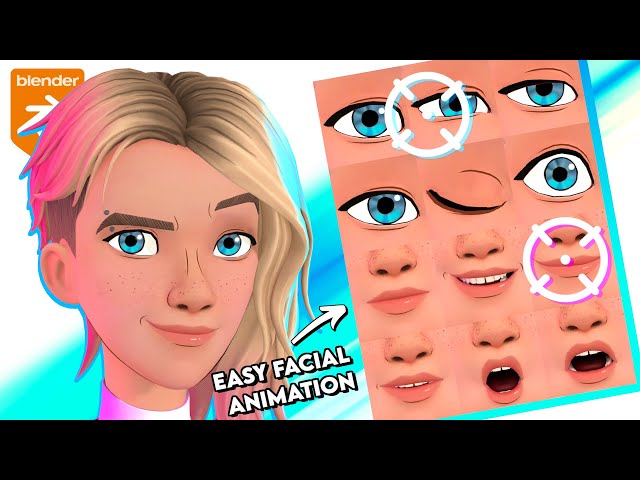 Blender 4.0 Facial Animation with NO RIGGING!