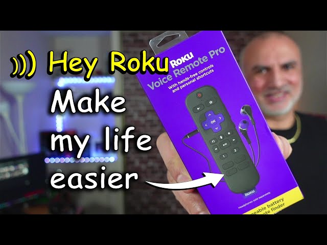 Roku Voice Remote Pro Full Review, Setup & Demo