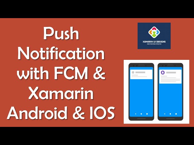 Push Notification using Firebase in xamarin form (Android and IOS)