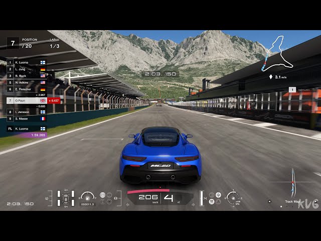 Gran Turismo 7 - Maserati MC20 2020 - Gameplay (PS5 UHD) [4K60FPS]