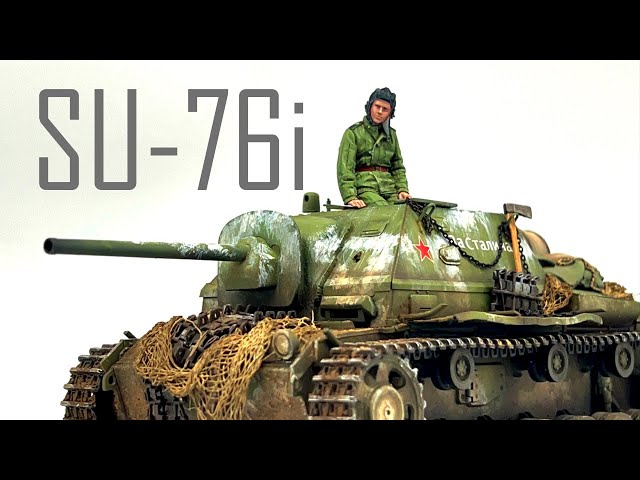 1/35　Dragon Models　SU-76i【Build and Paint】#howtopaint #scalemodel