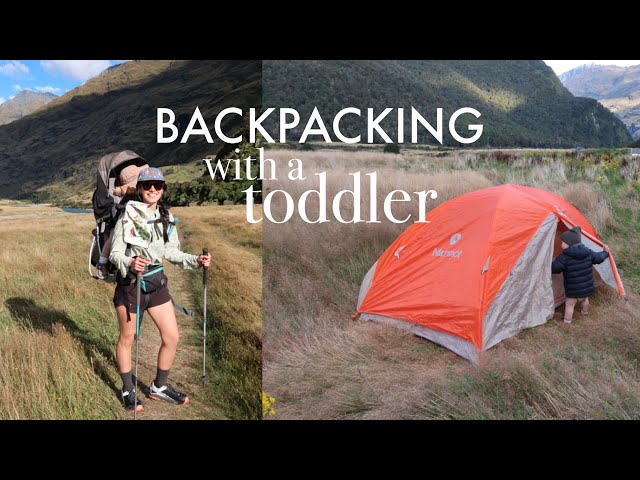 First Time Backpacking With a Toddler // Mt. Aspiring Hut, NZ