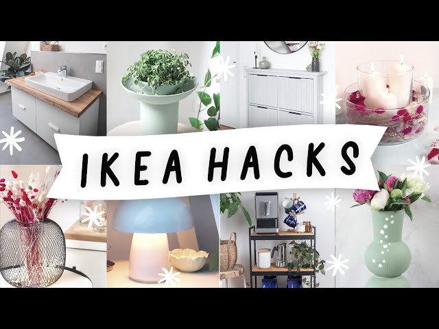 19 IKEA HACKS: Einfache Interior & Deko Ideen | Möbel und Dekoartikel umgestalten #ikeahack
