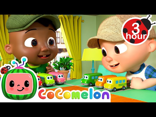 10 Little Buses | CoComelon - It's Cody Time | CoComelon Songs for Kids & Nursery Rhymes