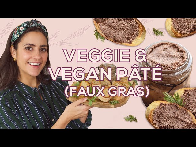 Veggie Pate (Faux Gras) - Two Spoons