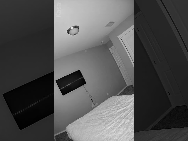 Ghost Orb Captured in Guest Bedroom