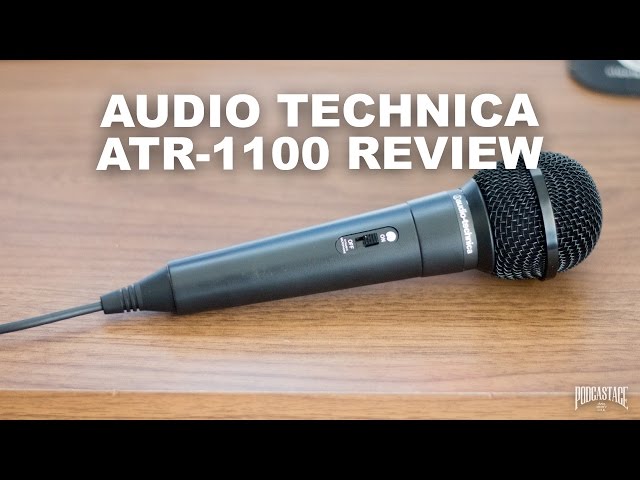 Audio-Technica ATR-1100 Microphone Review / Test