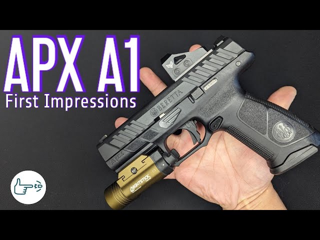 The best budget defense option?  Beretta APX A1 first impressions!