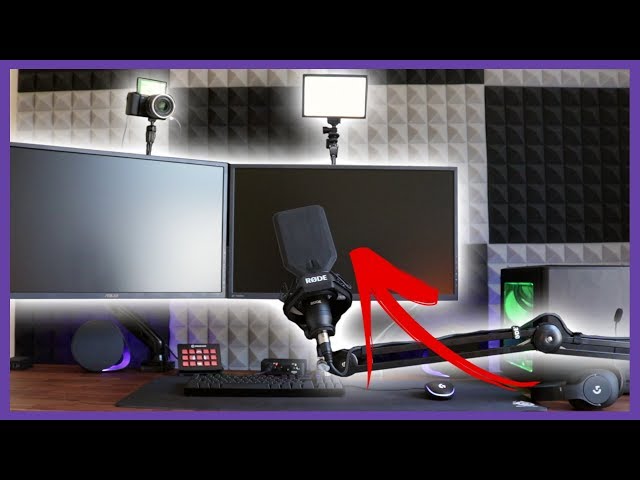 BUILDING THE ULTIMATE STREAMING SETUP (+ ELECTRIC STANDING DESK)