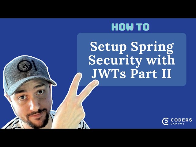 Adding a JWT Filter for Spring Security
