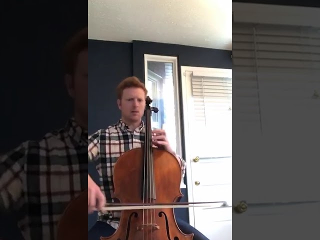 "Gigue" from Bach's Cello Suite No. 3