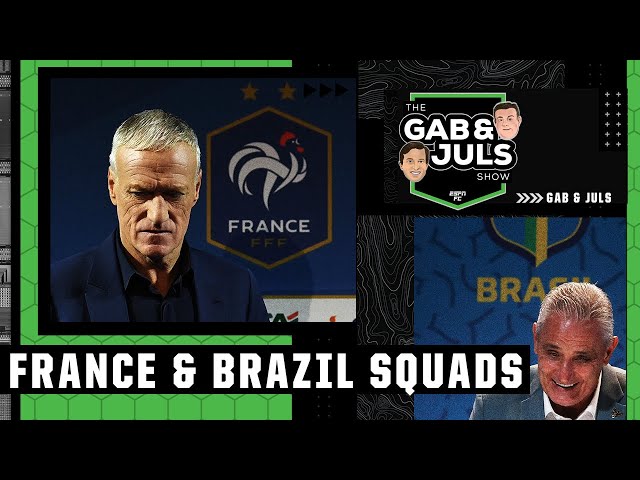 Who are STRONGER? World champions FRANCE or World Cup favourites BRAZIL? Gab & Juls debate | ESPN FC