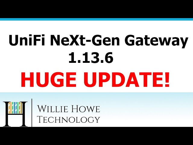 BIG! UniFi NeXt Generation (UXG Pro) Gateway Firmware Update!