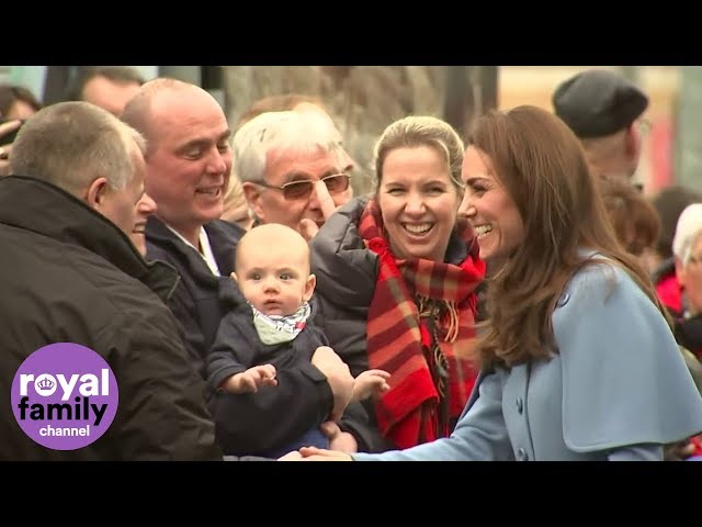 Duke and Duchess of Cambridge raise smiles in Ballymena