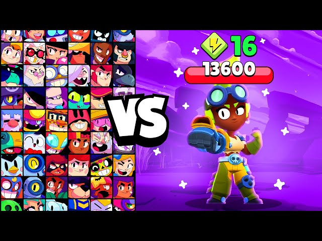 MARAUDER MAISIE vs ALL BRAWLERS! WHO WILL SURVIVE IN THE SMALL ARENA? | With SUPER, STAR, GADGET!