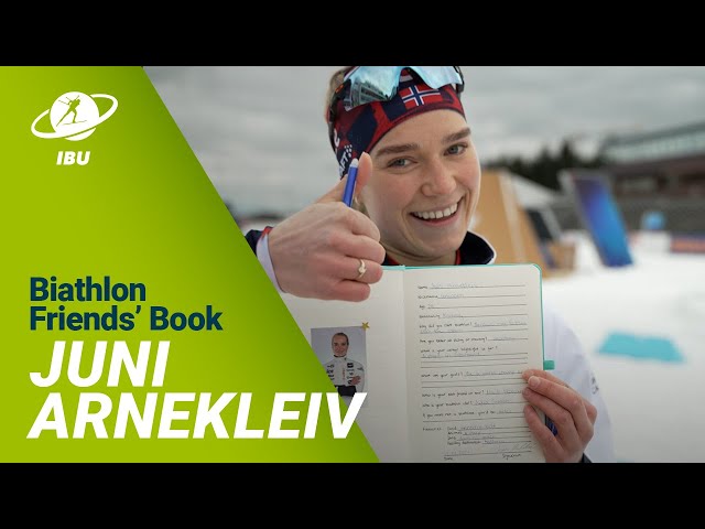 Biathlon Friends' Book: Juni Arnekleiv