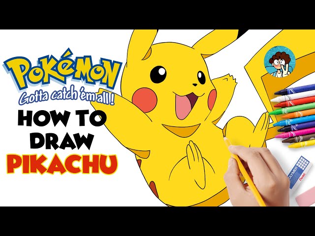 How to draw Pikachu Easy and Fast I Pokémon