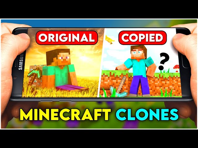 Top 10 MINECRAFT Clones For Mobile