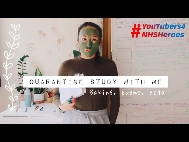 day in the life of a student - quarantine edition #YouTubers4NHSHeroes