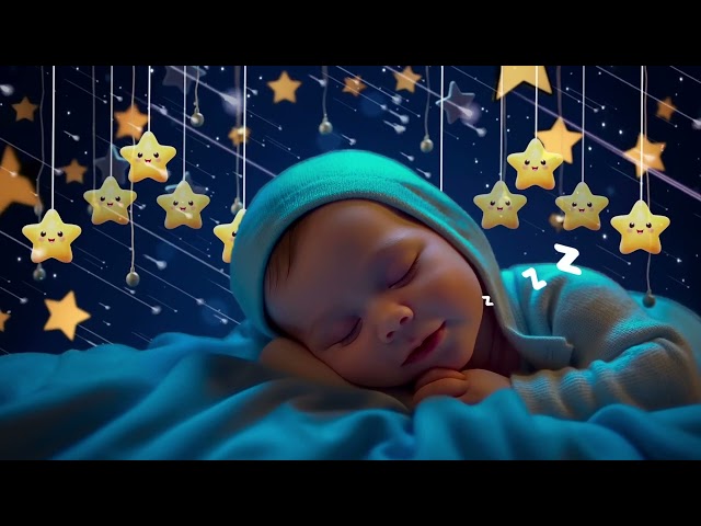 Mozart Brahms Lullaby - Soothing Healing for Anxiety & Depression Baby 💤 Sleep Music