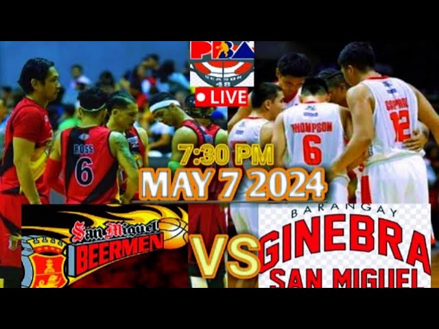 PBA GAME)BRG GINEBRA VS SMB) FULL VIDEO) MAY 7 2024 ) PBA LIVE) ALL PHILIPINOseason48th)highlights
