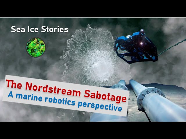 Nordstream pipeline sabotage: A marine robotics perspective