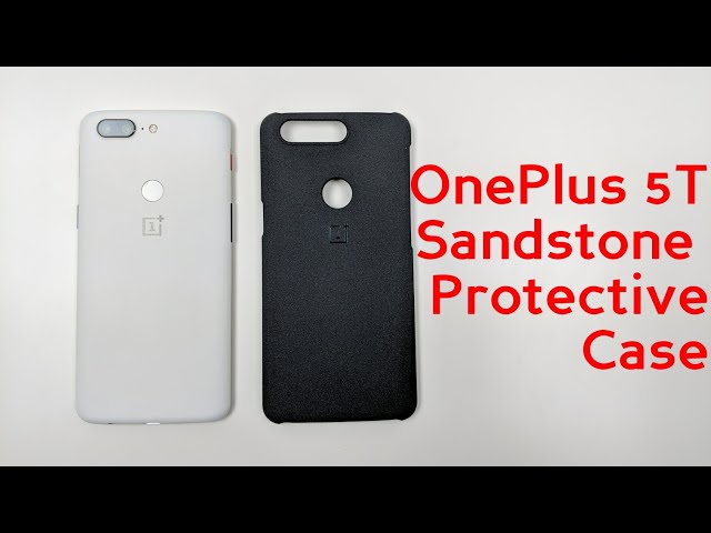 OnePlus 5T | OFFICIAL Sandstone Protective Case | Sandstone ALL THE THINGS!!!