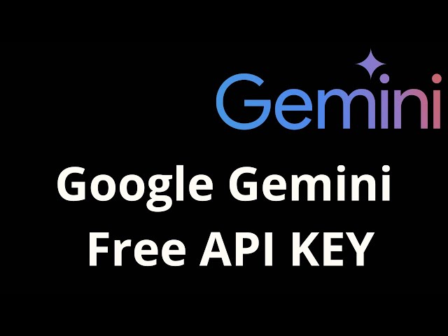 Google Gemini Free API KEY | Gemini | Google | LLM | API KEY