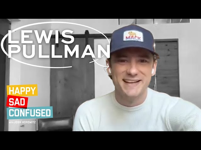 Lewis Pullman talks TOP GUN MAVERICK, THUNDERBOLTS, LESSONS IN CHEMISTRY I Happy Sad Confused