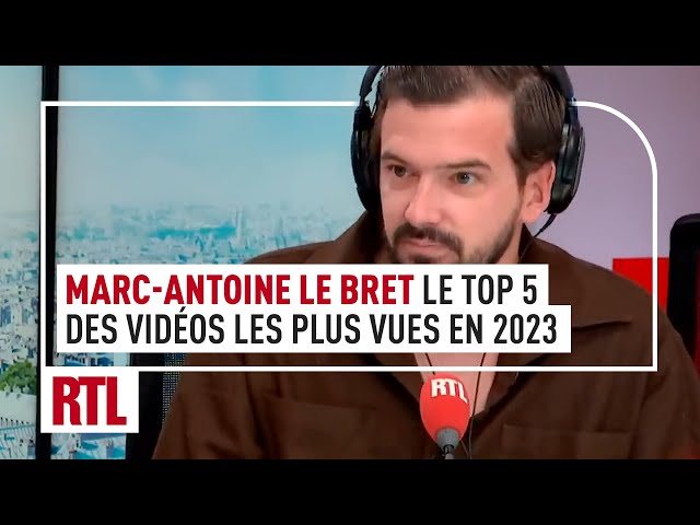 Top 5 des vidéos de Marc-Antoine Le Bret les plus vues en 2023
