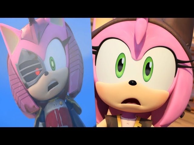 Sonic Prime: Cyborg Amy Rose meets Pirate Amy Rose