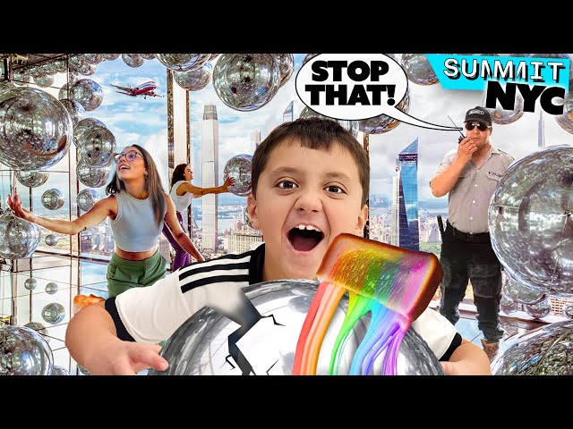 New York City's BEST Attraction: SUMMIT One Vanderbilt *Almost Kicked Out* (FV Family Vlog)