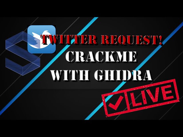 CrackMe LIVE! - Twitter Request