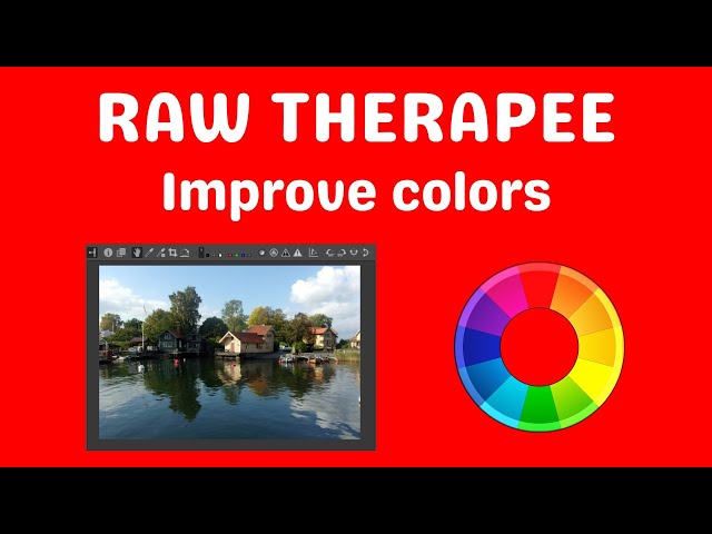 Raw Therapee improve colors