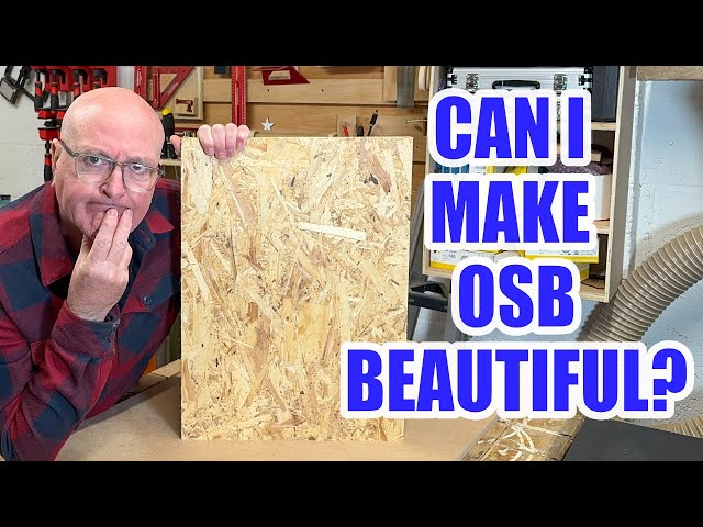 Making a floor lamp from OSB