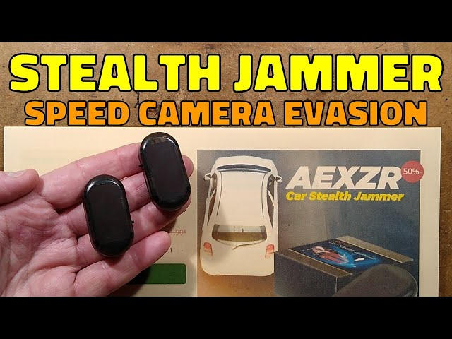 Speed camera stealth jammer teardown - with schematic